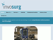 Tablet Screenshot of invosurg.com